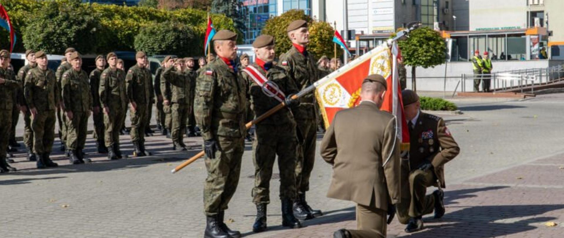 Przekazanie obowiązków nowemu dowódcy 3 Podkarpackiej Brygady Obrony Terytorialnej