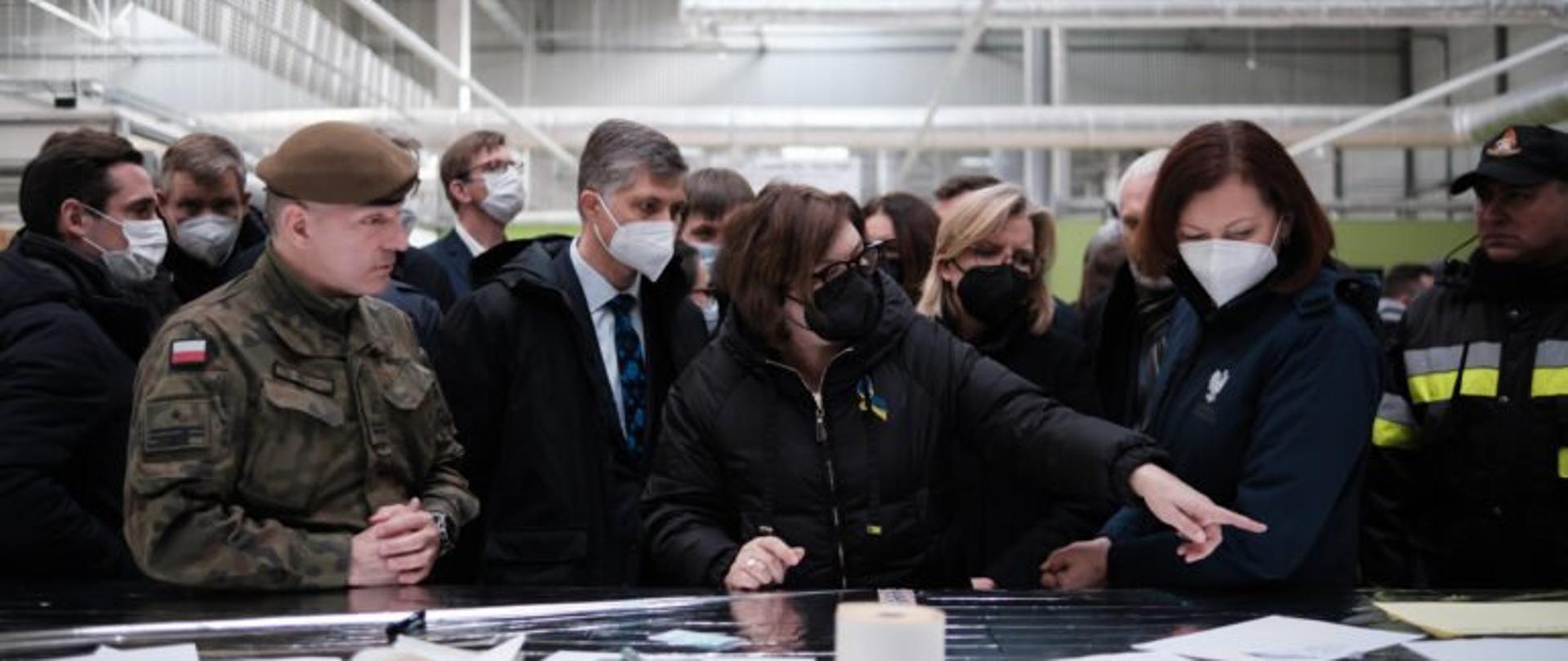 Wicepremier Ukrainy Julia Svyrydenko, komisarz UE ds. infrastruktury Adina Valean oraz szefowie resortów odpowiedzialnych za infrastrukturę z Polski, Austrii, Czech, Francji i Niemiec zapoznali się z organizacją ruchu migracyjnego na Podkarpaciu