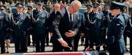 Wojewoda Radosław Król podczas Wojewódzkich obchodów Święta Policji 