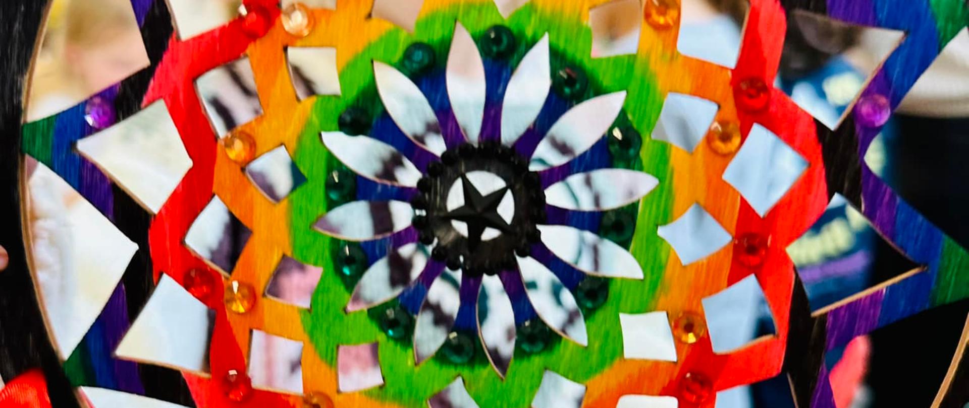 wykonany łapacz snów