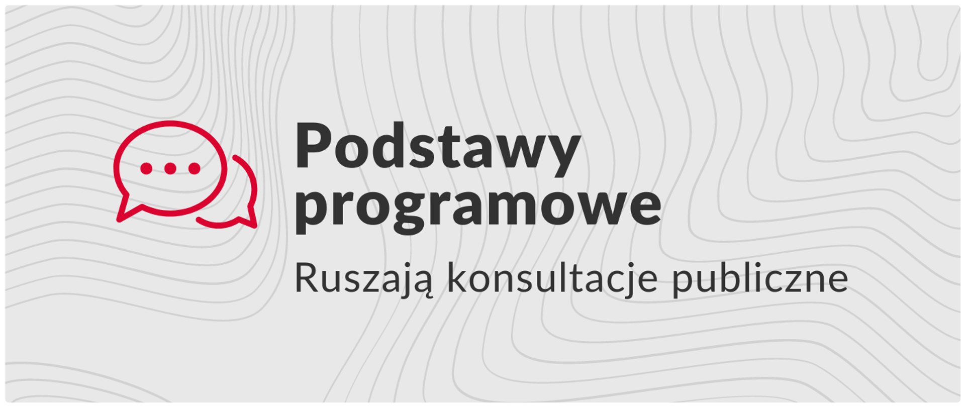 Grafika z tekstem: Podstawy programowe. Ruszają konsultacje publiczne