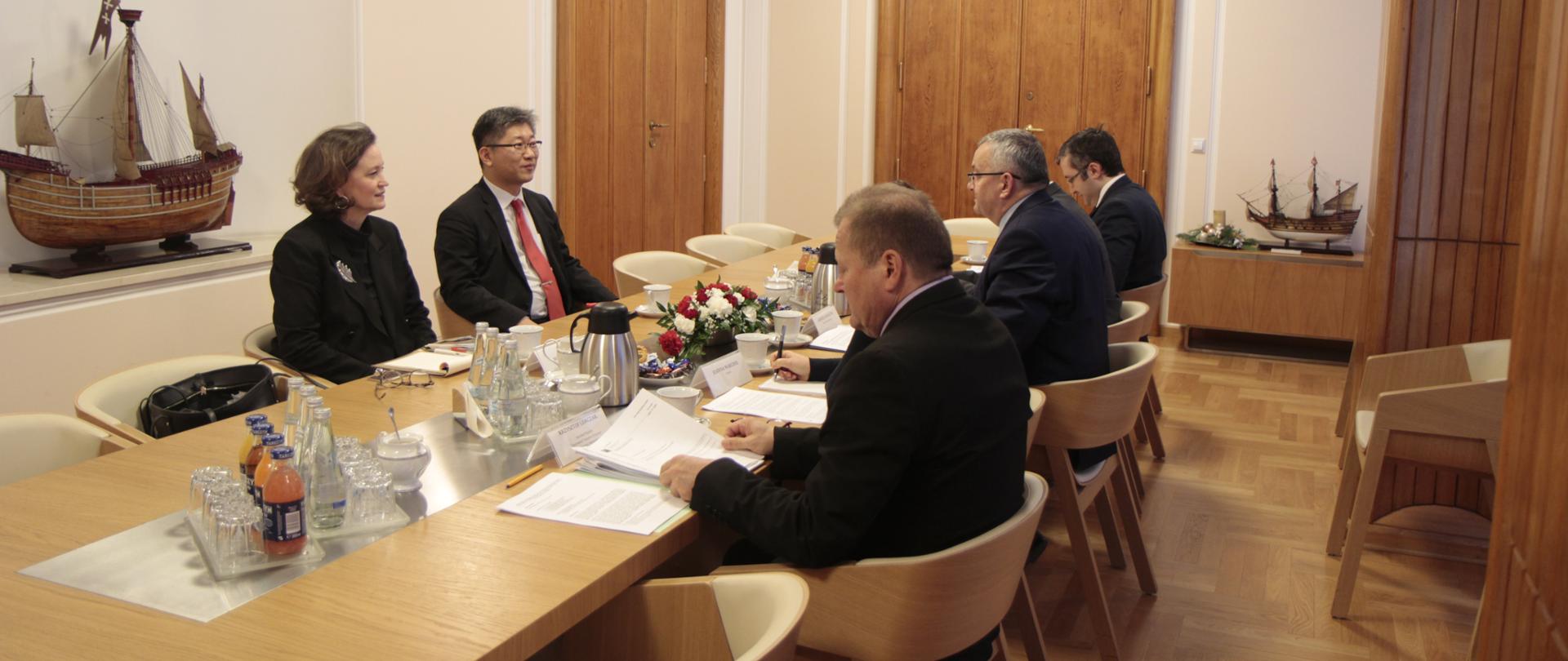Spotkanie ministra A. Adamczyka z sekretarzem generalnym ITF