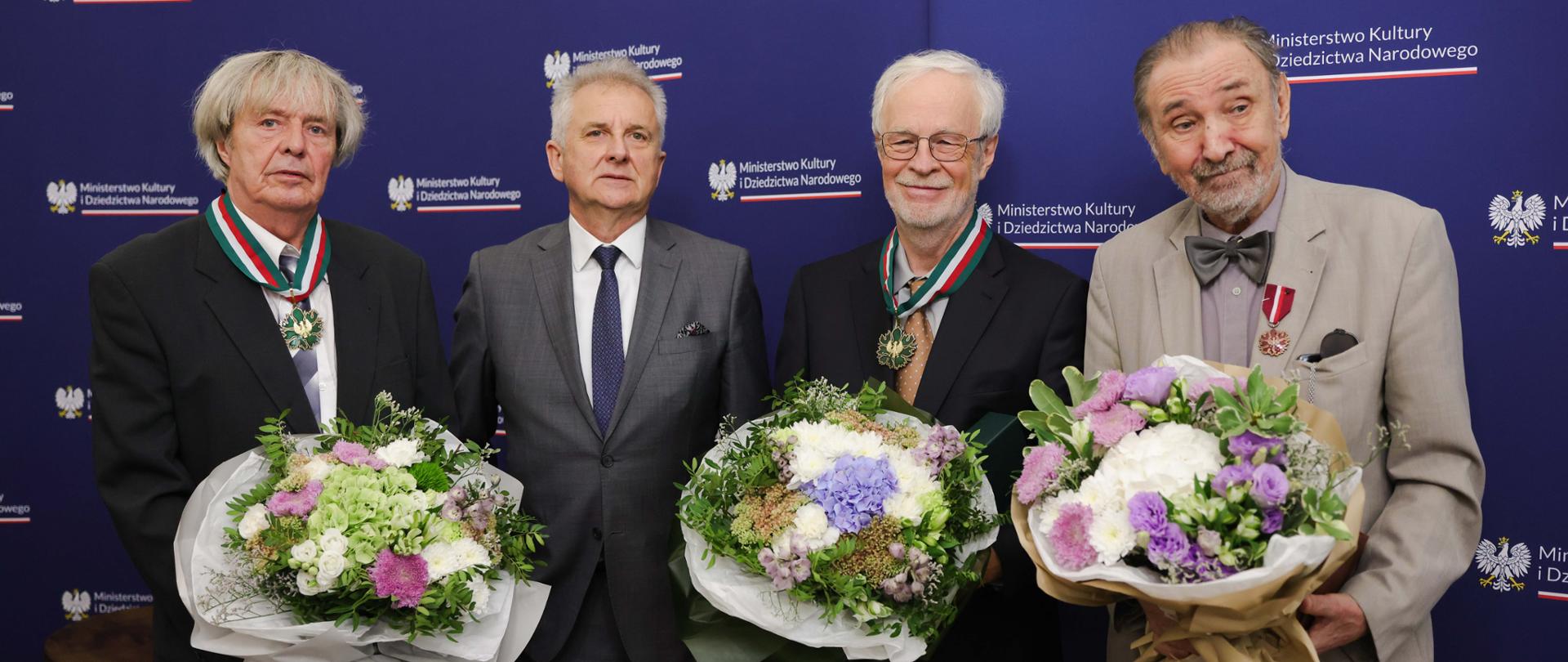 Zbigniew Leszek Benedyktowicz i Grzegorz Kędzierski uhonorowani Złotymi Medalami „Zasłużony Kulturze Gloria Artis”, fot. D. Matloch/MKiDN