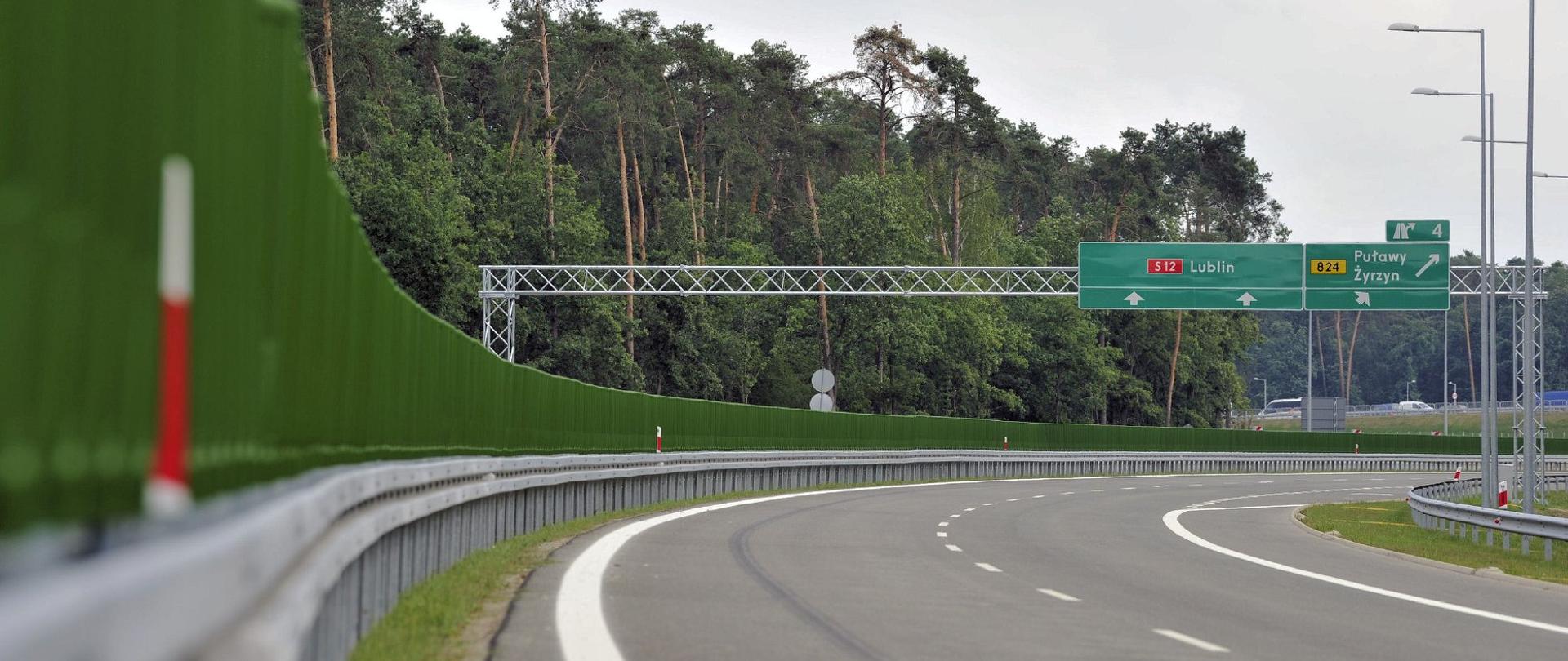 Droga ekspresowa S12 od obwodnicy Puław do węzła Kurów na S17