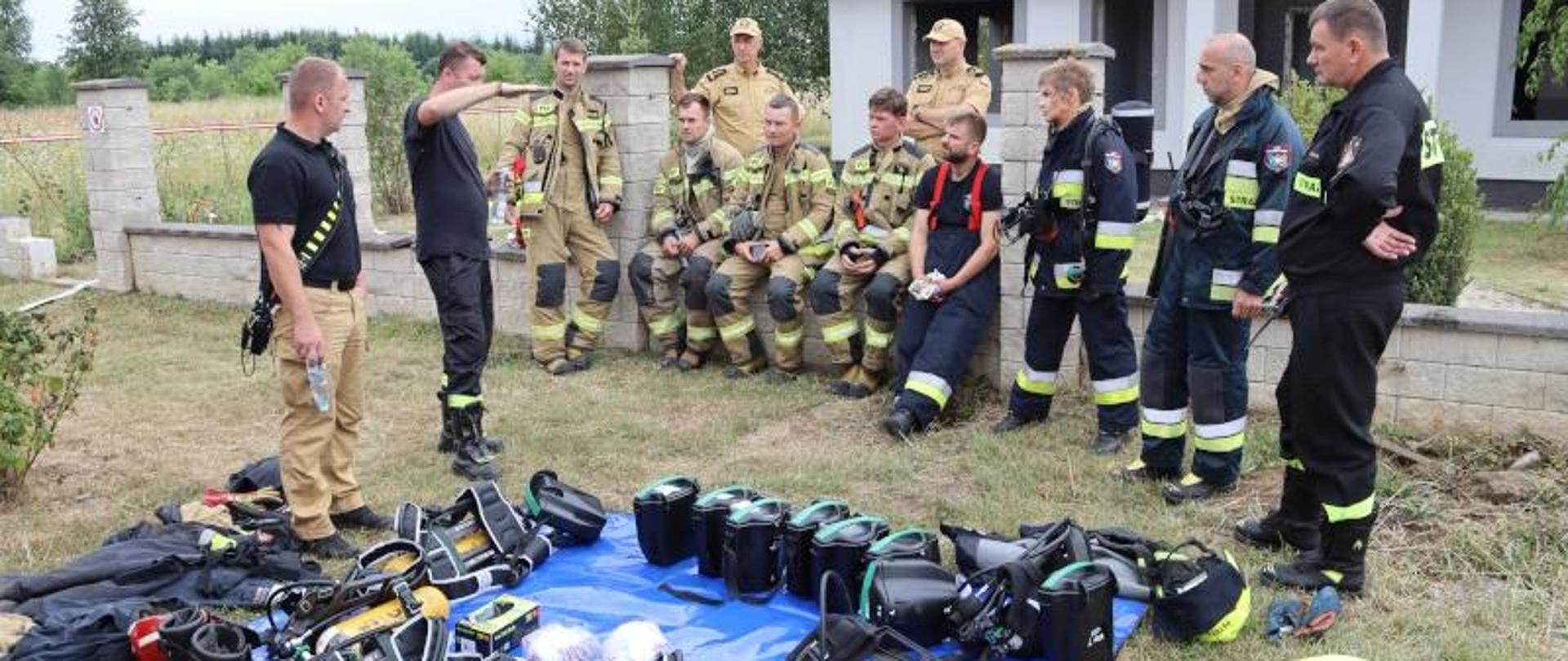 Część teoretyczna ćwiczeń z pożarów wewnętrznych