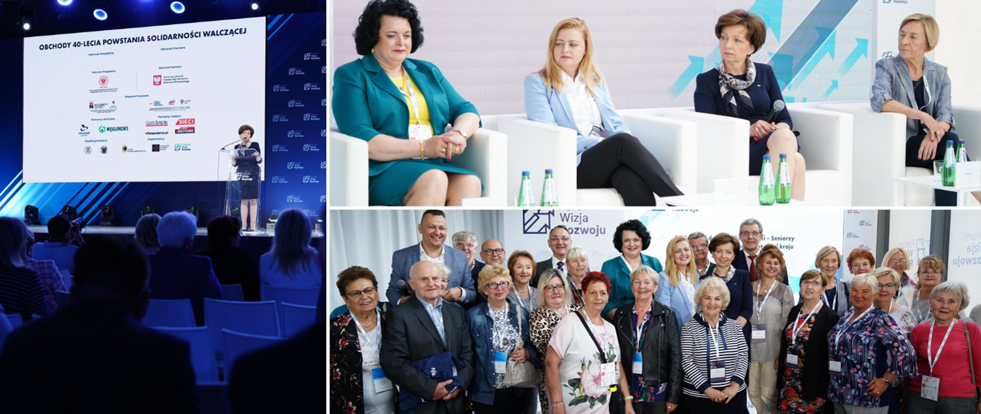 Minister Marlena Maląg at the Vision for Development Forum