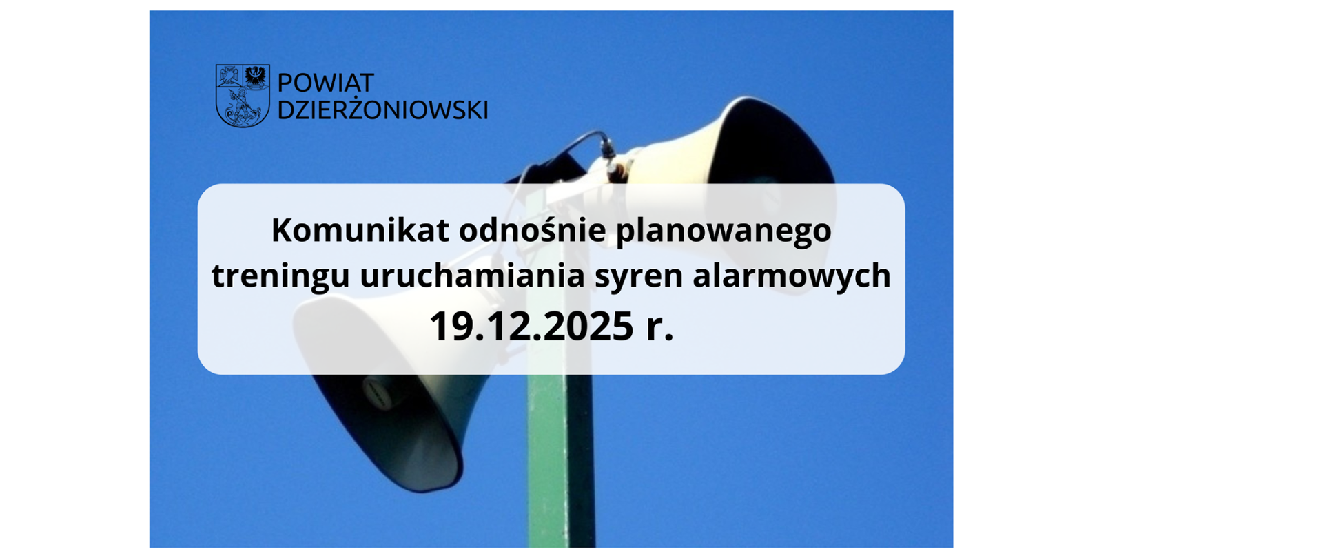 Trening systemu ostrzegania i alarmowania
