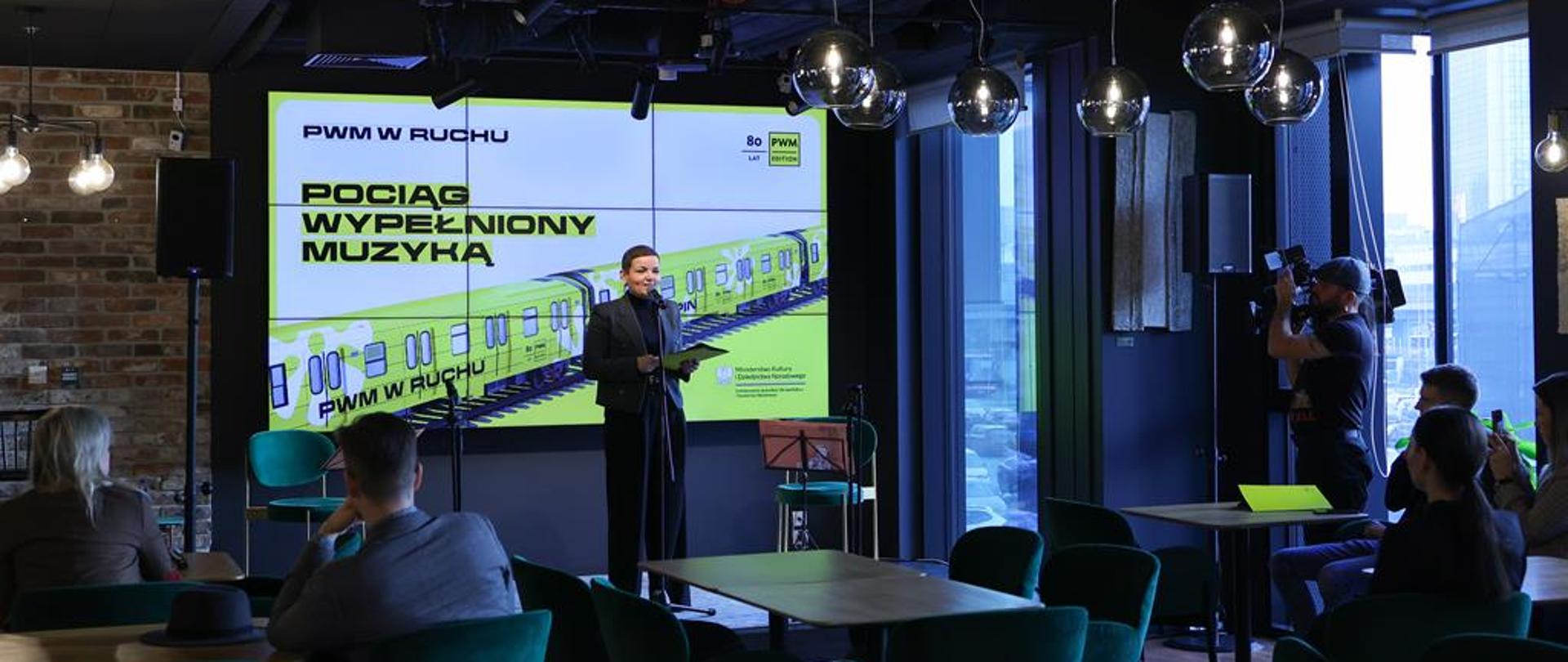 Akcja „PWM w ruchu” – wybierz się w podróż „Pociągiem Wypełnionym Muzyką”, fot. Danuta Matloch/MKiDN