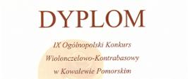IX Ogólnopolski Konkurs Wiolonczelowo – Kontrabasowy 