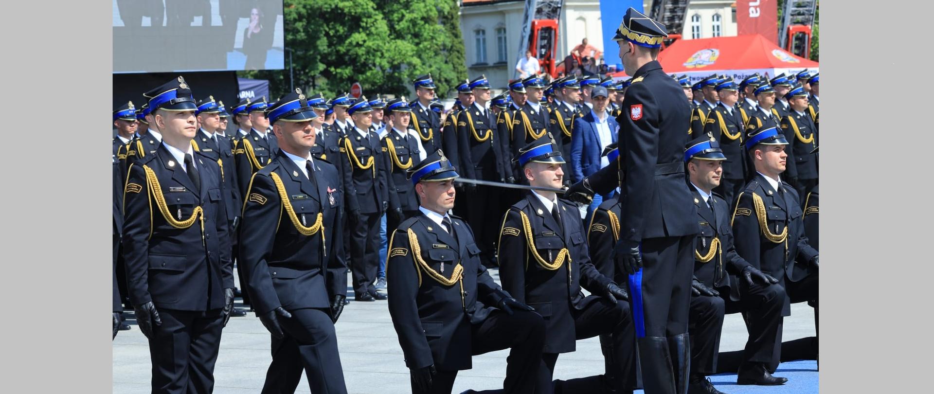 Promocja oficerska funkcjonariuszy PSP.