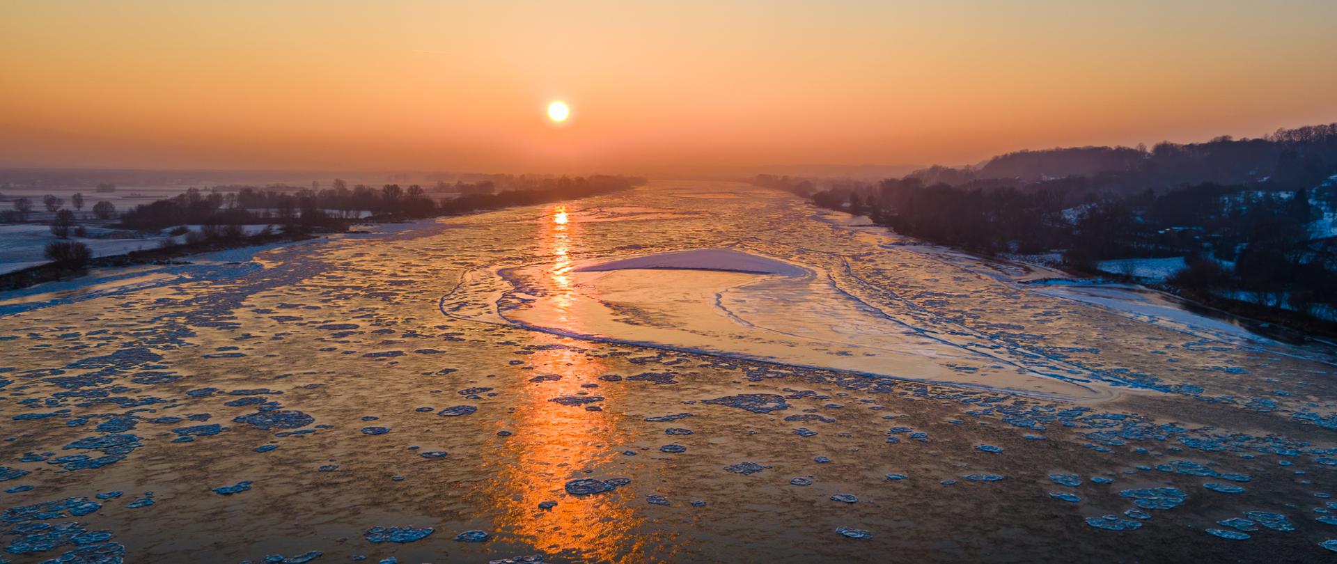 Zimowy krajobraz w Nadwiślańskim Parku Krajobrazowym, fot. D. Bryliński RDOŚ w Bydgoszczy