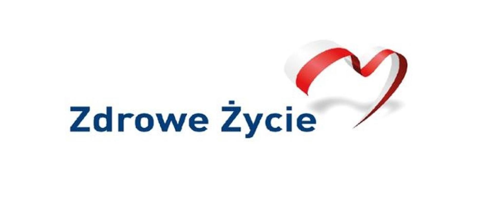Napis zdrowe życie
