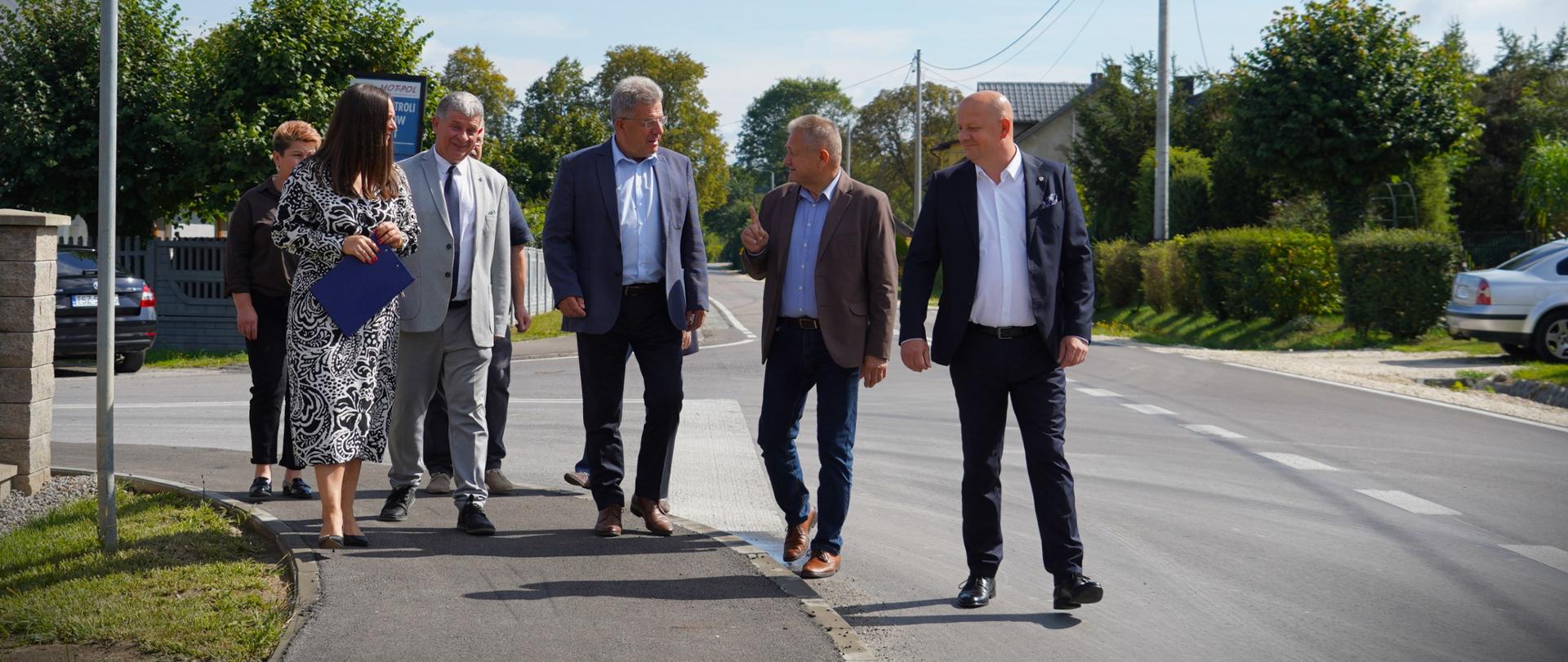 W Potoku w gminie Szydłów powstała droga z Rządowego Funduszu Rozwoju Dróg
