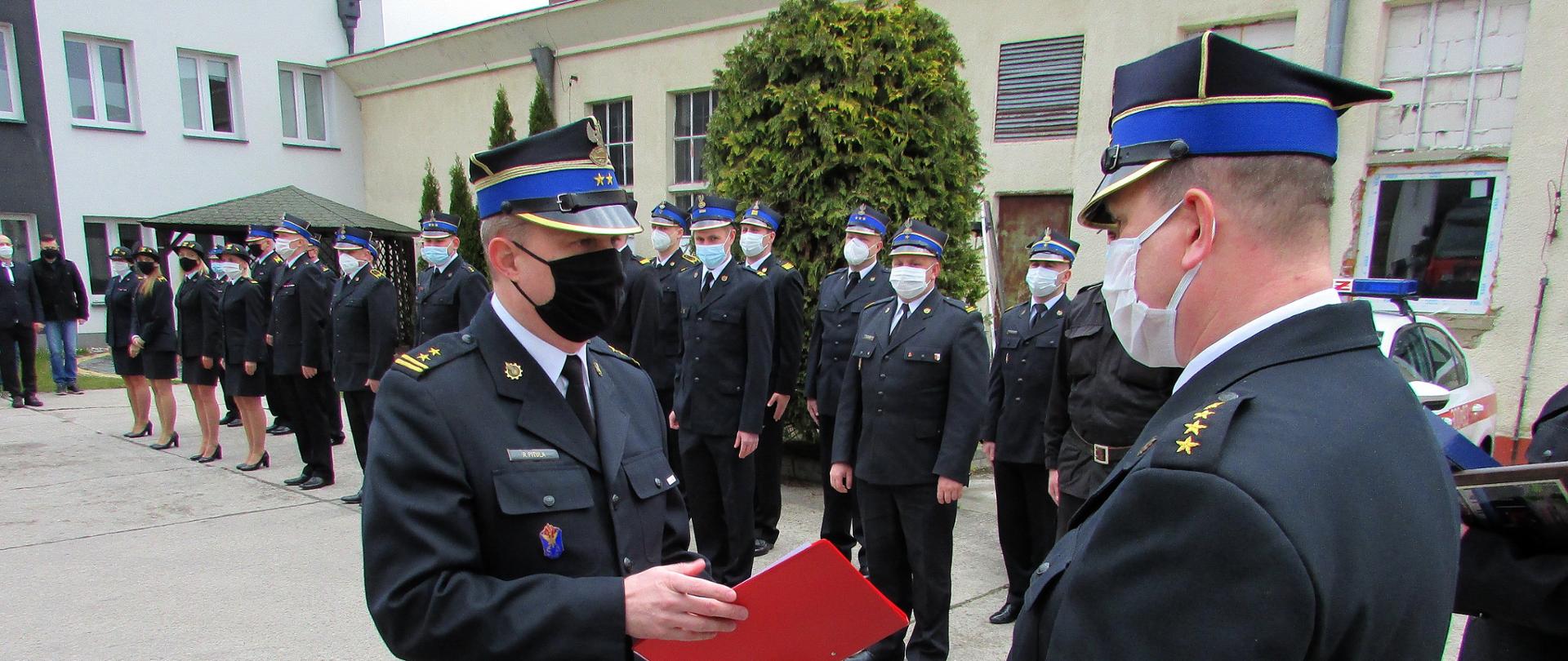 Podziękowania od komendanta miejskiego
