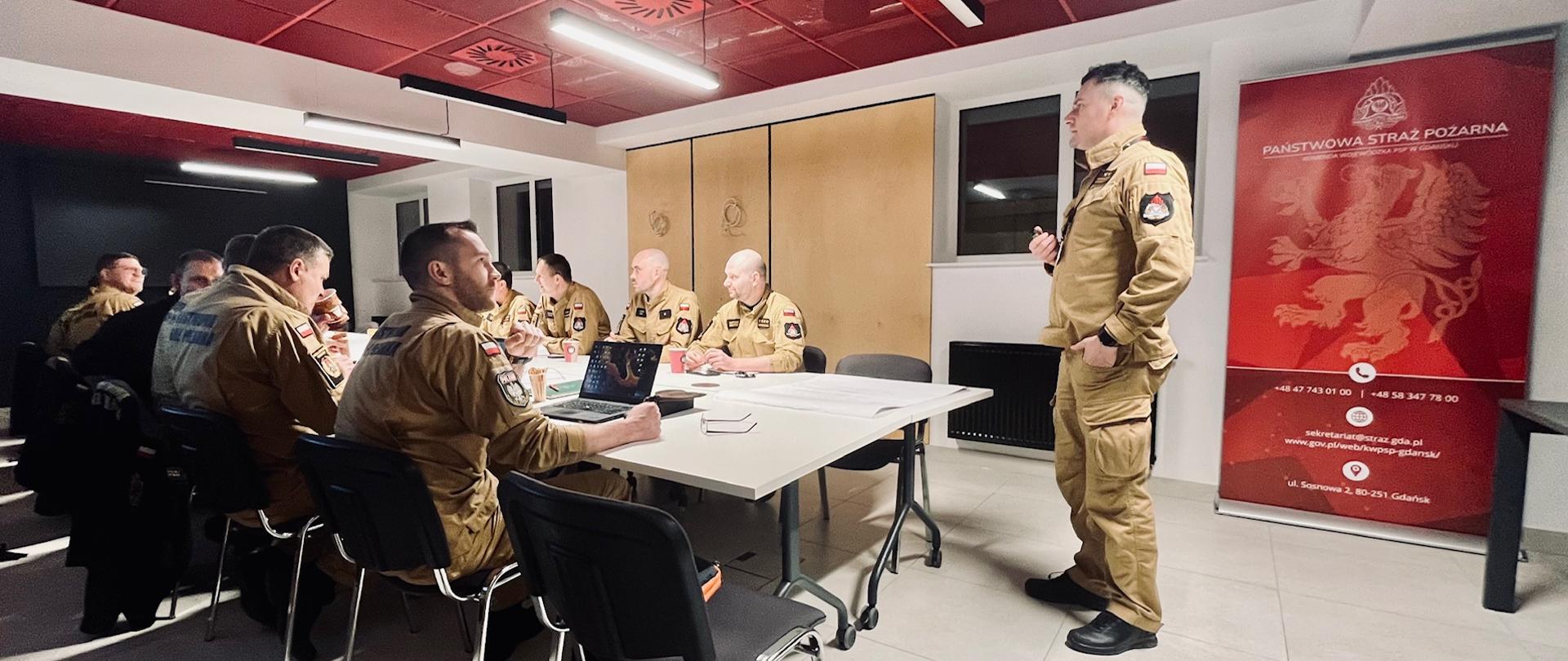 Odprawa zespołu pozoracji ćwiczeń MODEX