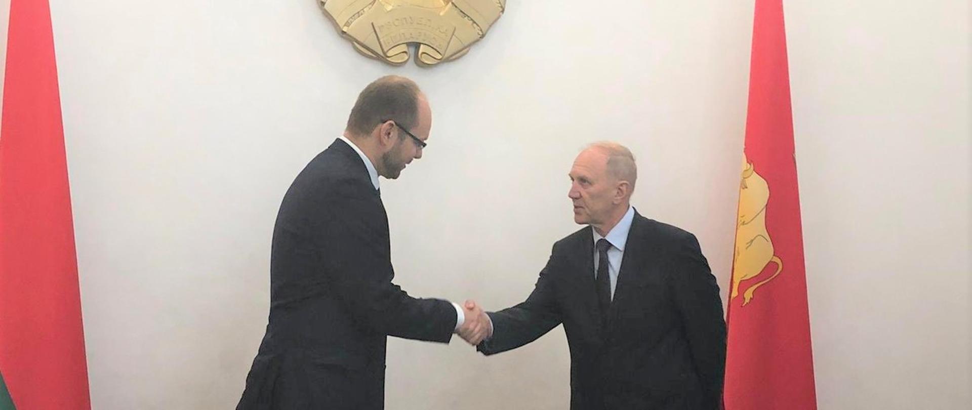 Deputy Foreign Minister Marcin Przydacz visits Belarus