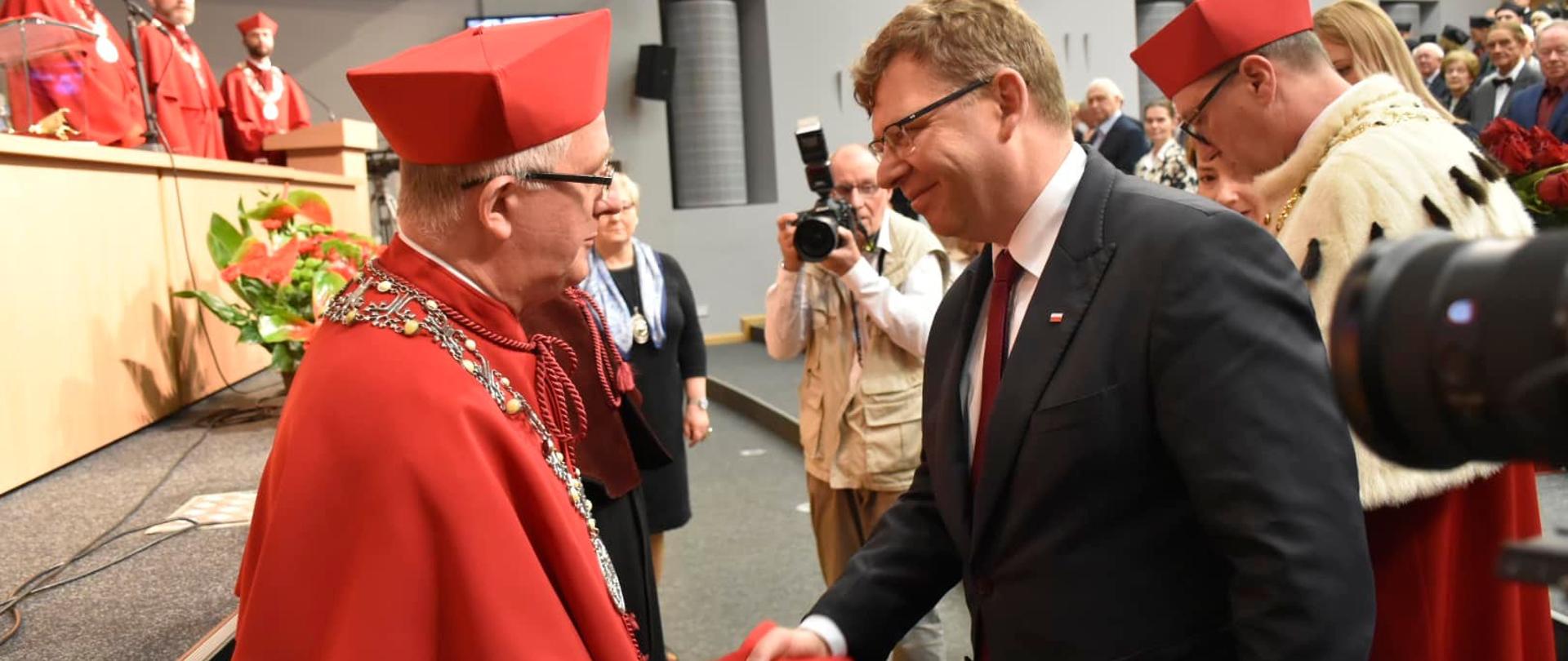 Uroczystość Święta UWM w Olsztynie oraz promocji doktorskich i habilitacyjnych