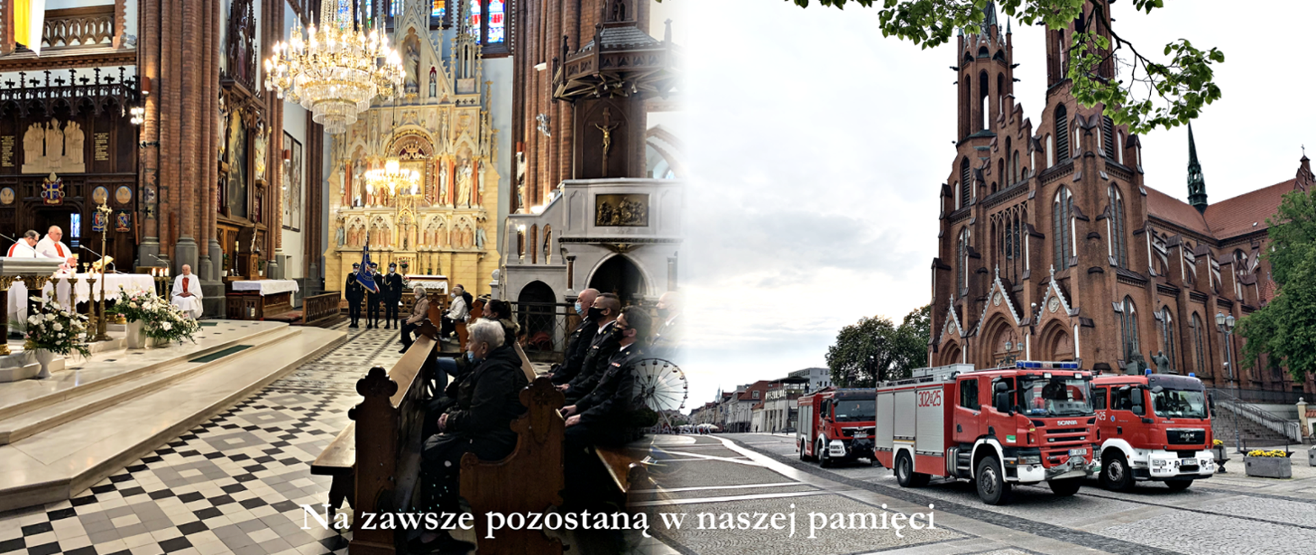 Msza Święta w intencji poległych na służbie śp. Marka Giro oraz śp. Przemysława Piotrowskiego