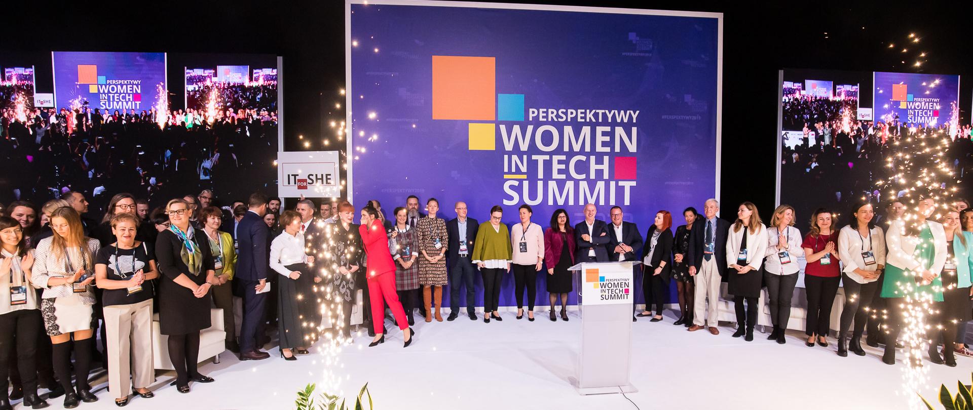 Uczestnicy WITS 2019 na scenie