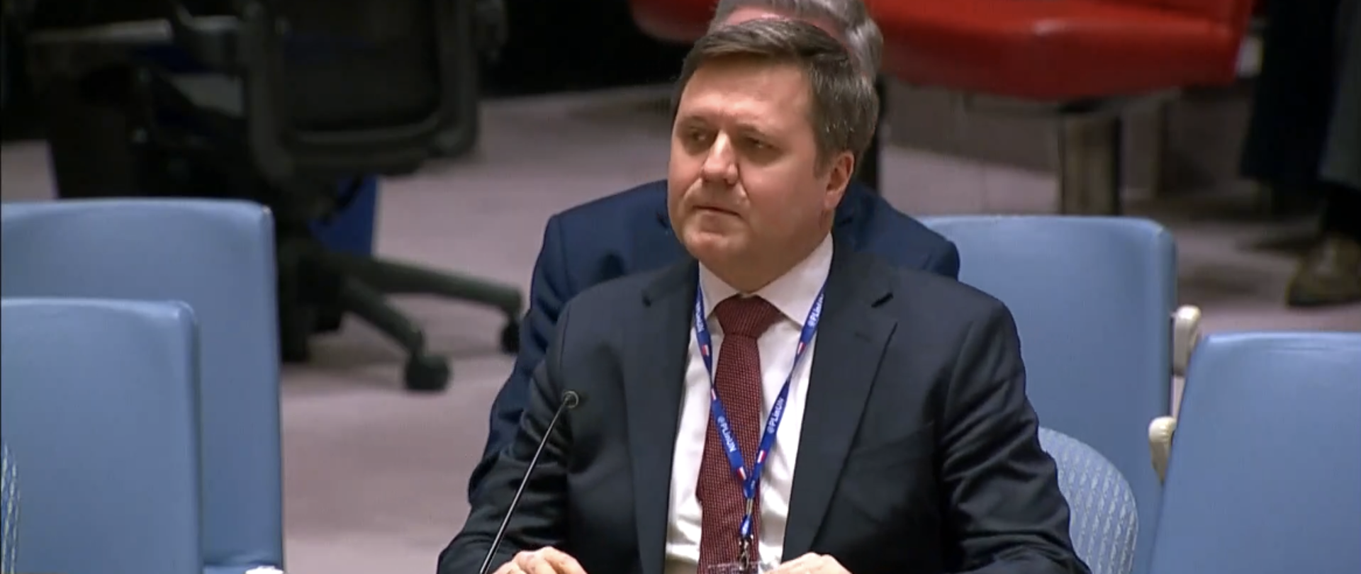 Deputy Minister of Foreign Affairs Wojciech Gerwel during the visit in the USA