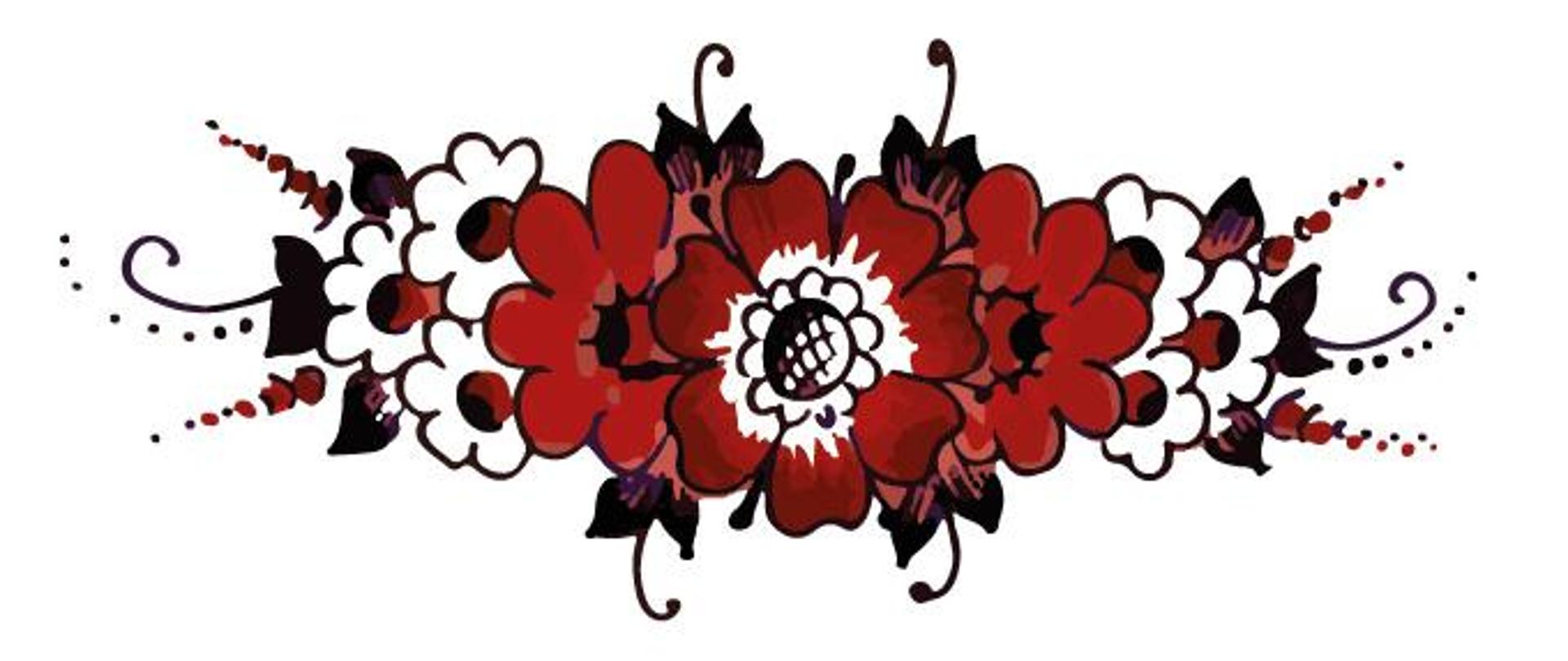 Plakat z programem Wystawy twórców ludowych