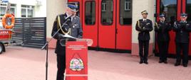 Uroczysty apel z okazji Dnia Strażaka w KP PSP Działdowo