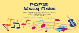  Popis klasy fletu pod opieką Włodzimierz Tuza, 04.04.2023r. (wtorek), godzina 18:00, sala kameralna PSM I st. w Szprotawie.