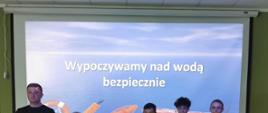 W placówkach oświatowych przeprowadzono prelekcje poświęcone bezpieczeństwu podczas wakacji 