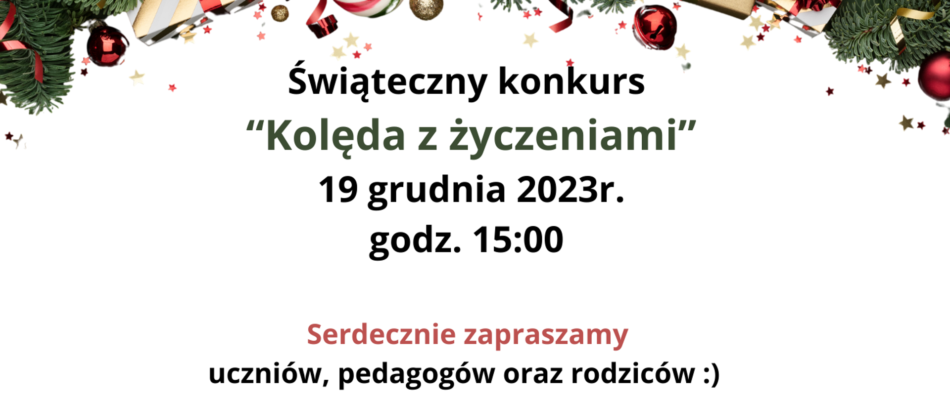 Kolęda z życzeniami 
