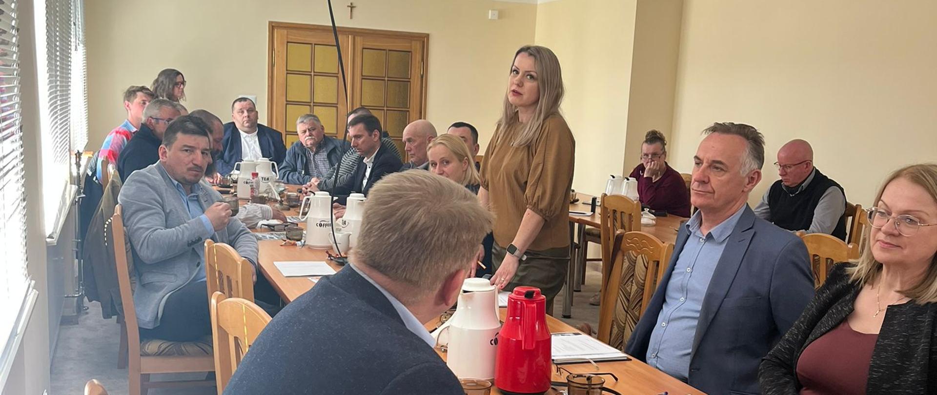 Uczestnicy posiedzenia PIR.