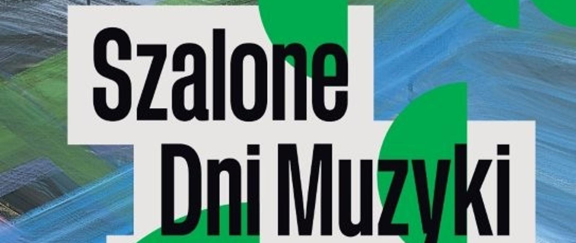 Grafika z kolorowym tłem, czarne napisy z informacjami o SDM Młodzi Wykonawcy