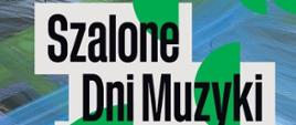 Grafika z kolorowym tłem, czarne napisy z informacjami o SDM Młodzi Wykonawcy