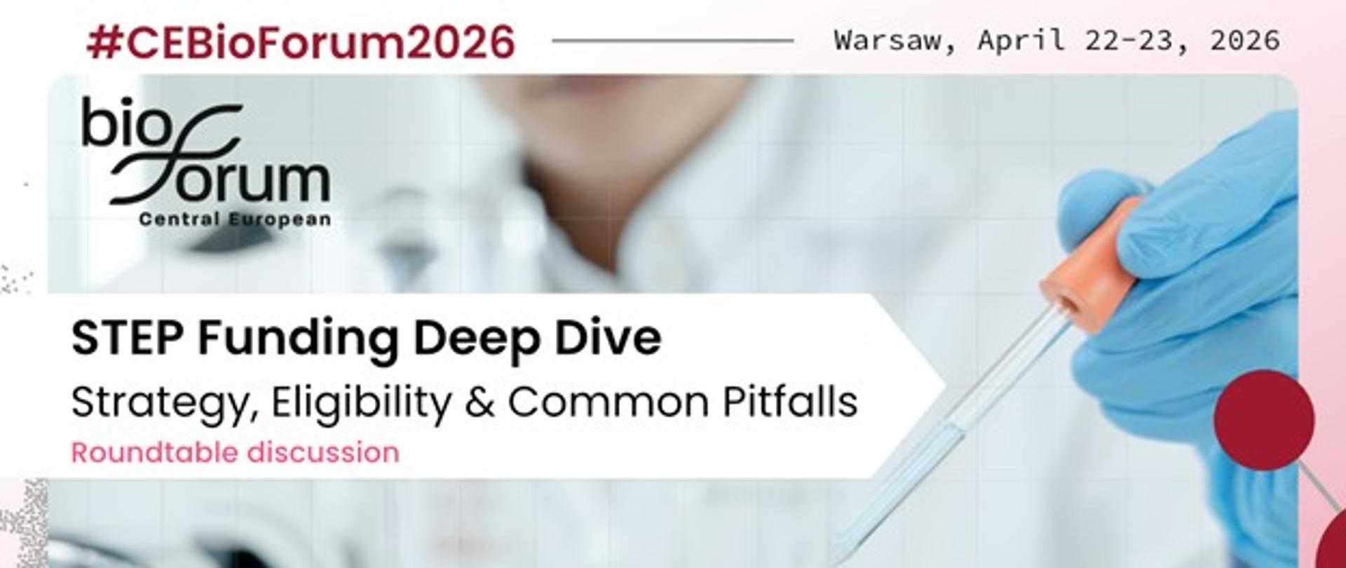 Podzielimy się wiedzą i możliwościami dla sektora BioTech na CEBioForum 2026