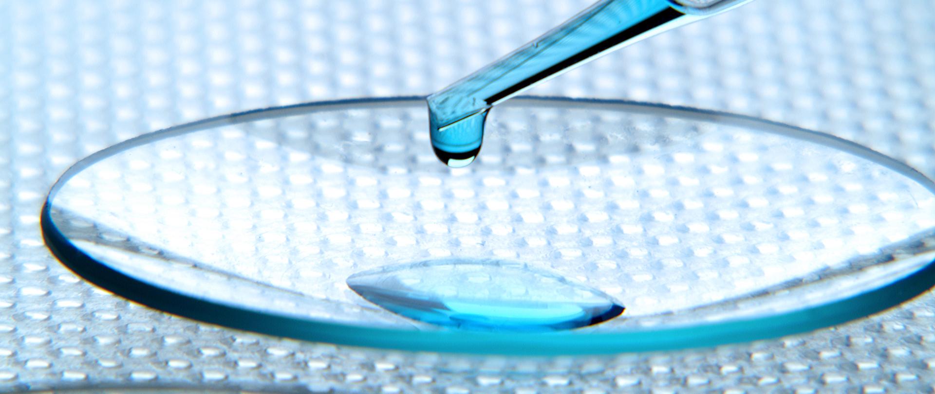 Szklane naczynia laboratoryjne