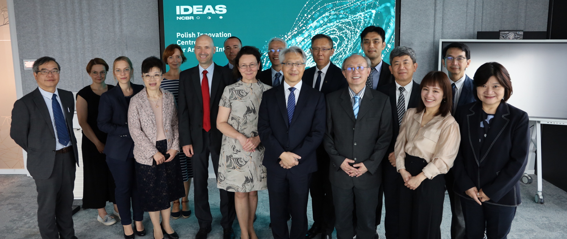 Wizyta w NCBR delegacji przedstawicieli Academia Sinica (tajwańskiego odpowiednika Polskiej Akademii Nauk), Taipei Representative Office in Poland oraz Taipei Economic and Cultural Office in Prague