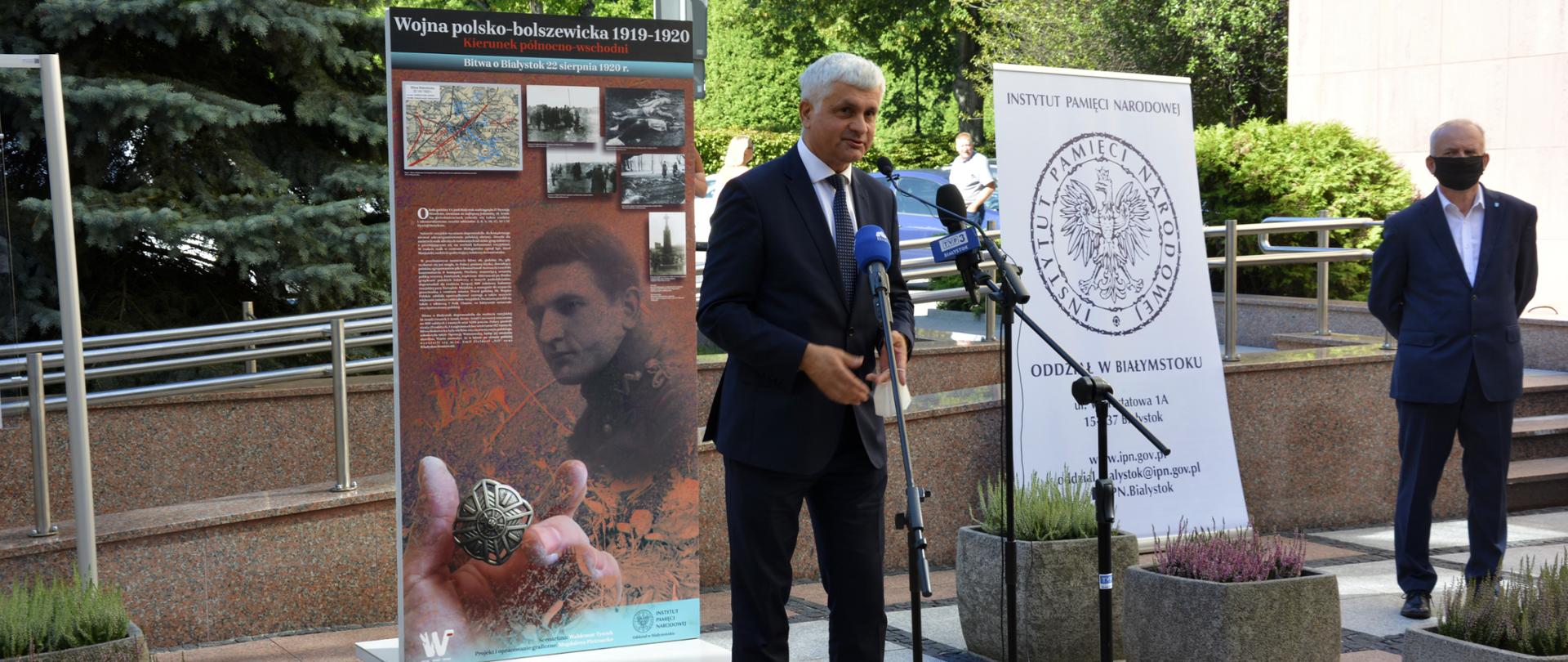 Otwarcie wystawy pt. "Wojna polsko-bolszewicka 1919-1920. Kierunek północno-wschodni"