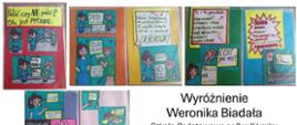 wyóżnienie Weronika Biadała Praca konkursowa