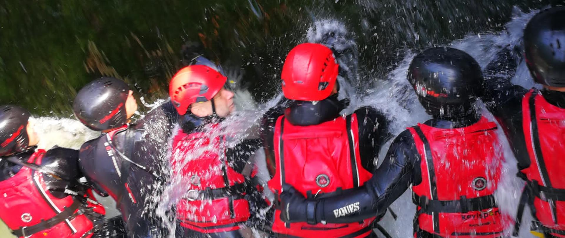 działania SGRW "Pająk" na wodach szybkopłynących