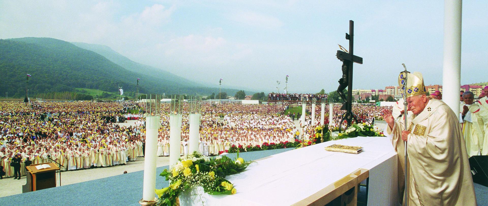 Jan Paweł II w Mariborze