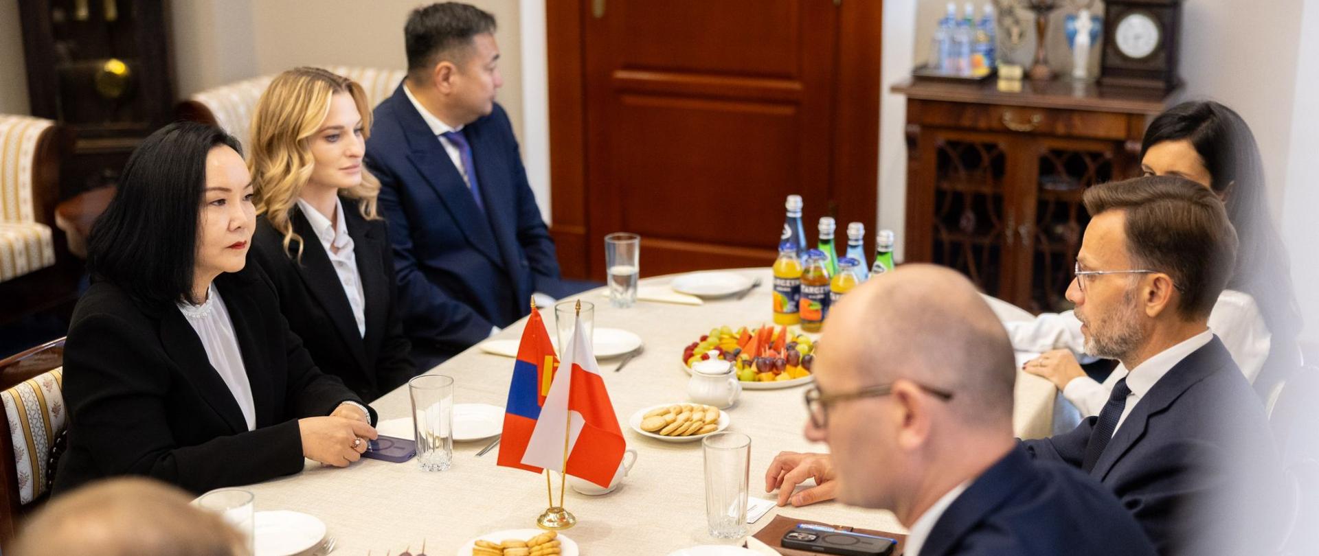 Wizyta Ambasador Mongolii w RP