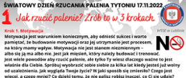 17 listopada Światowy Dzień Rzucania Palenia