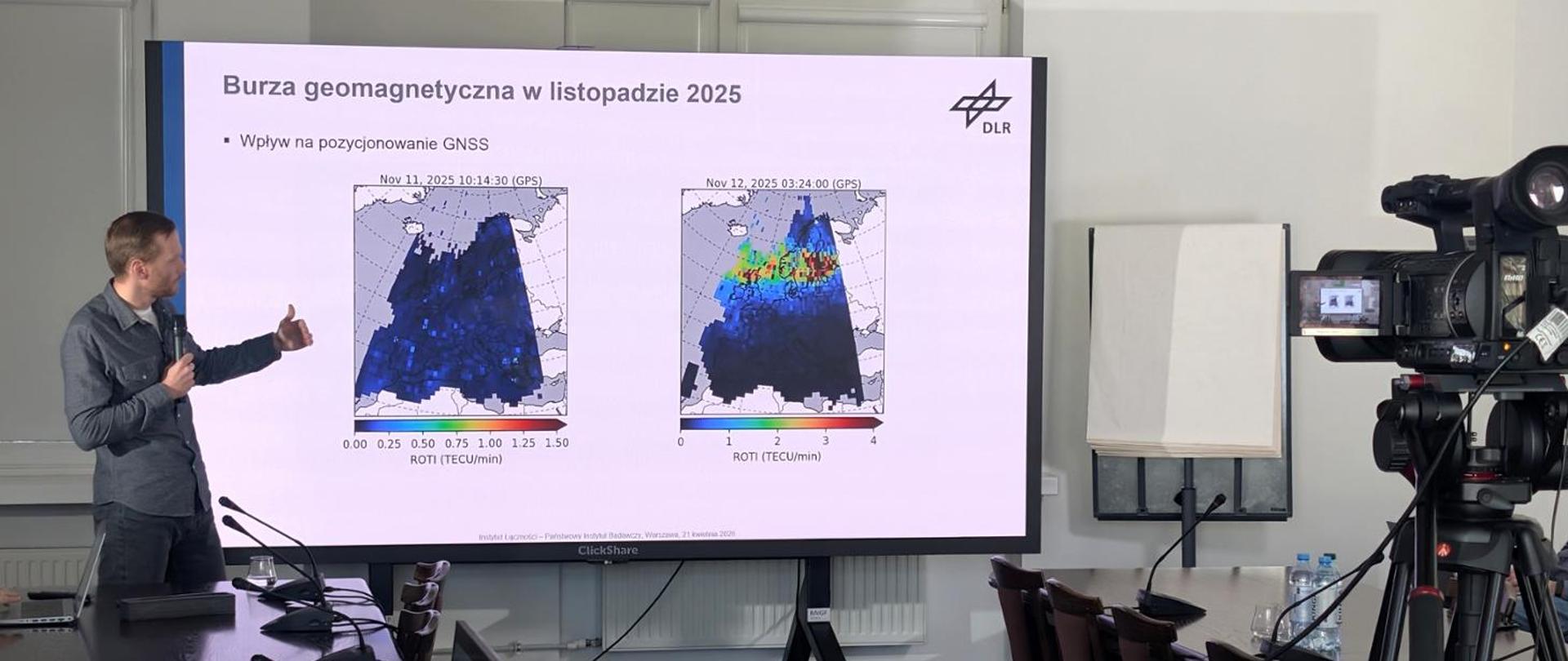 Dr Grzegorz Nykiel, an expert from the German Aerospace Center (DLR)