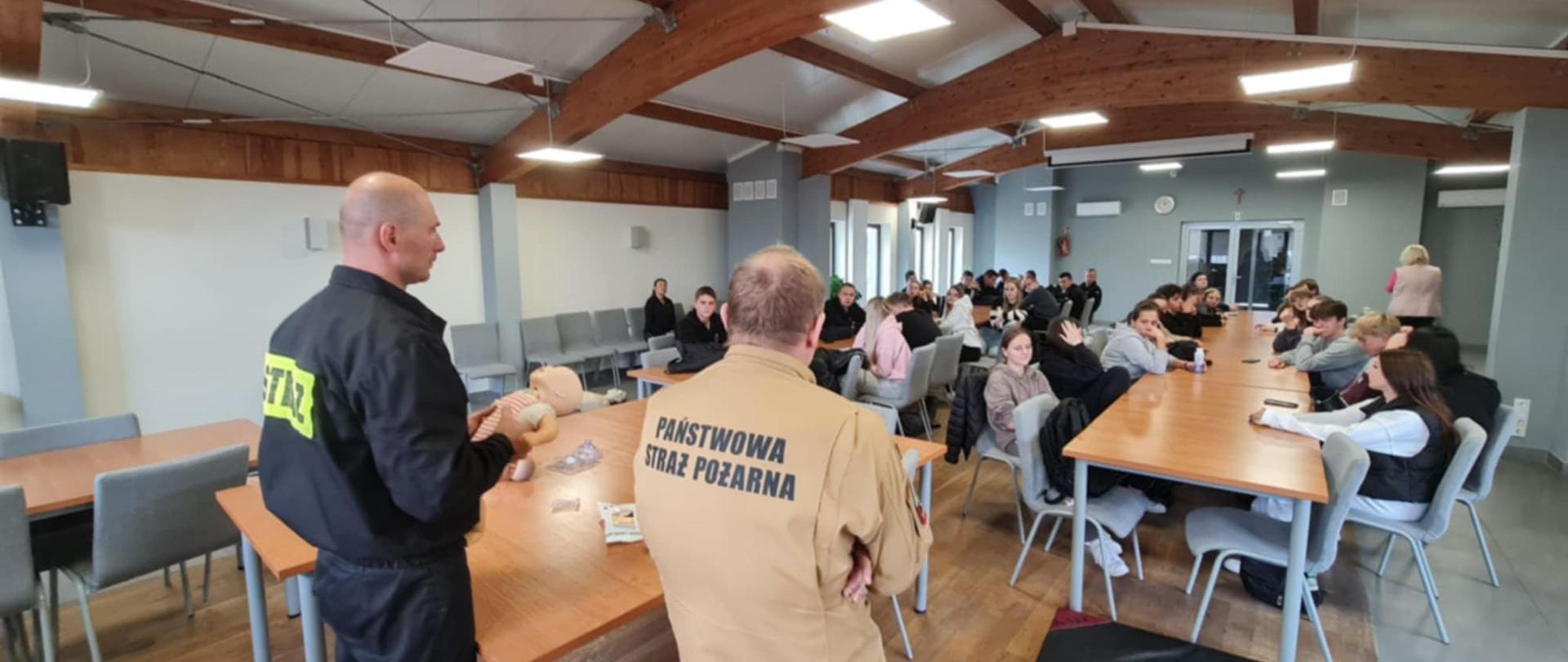 W Zespole Szkół CKR w Sokołowie Podlaskim przeszkolono uczniów z udzielania pierwszej pomocy!