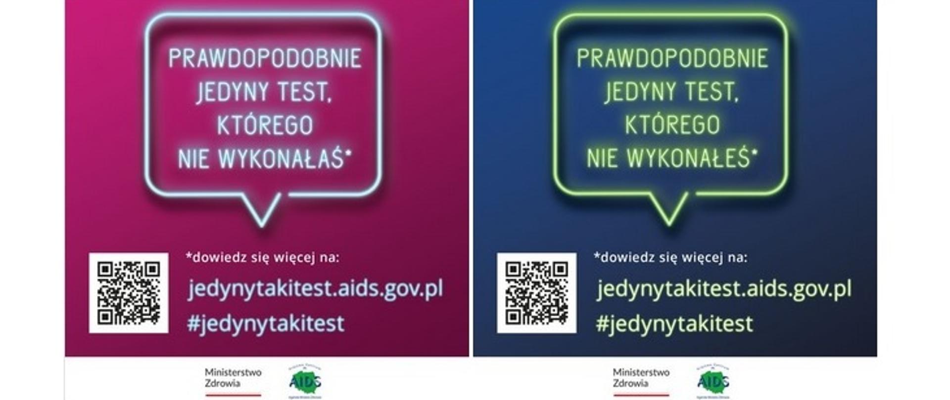 Napis w chmurce: Prawdopodobnie jedyny test, którego nie wykonałaś/wykonałeś