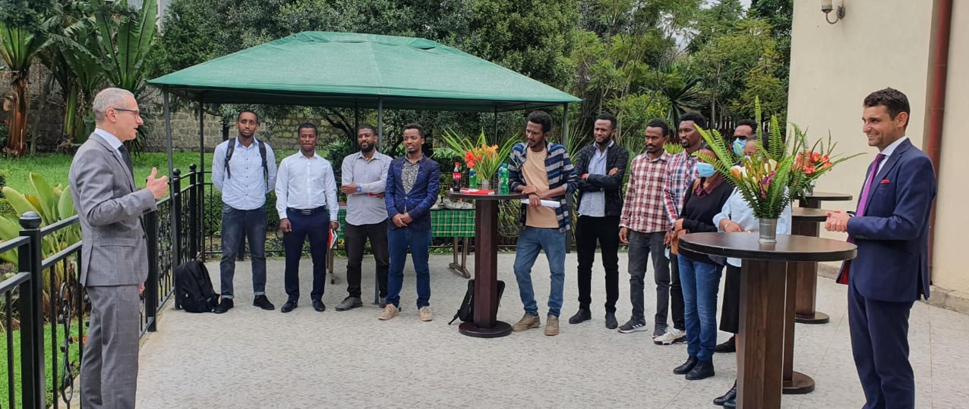 Meeting with Banach Scholarship winners 2021/22