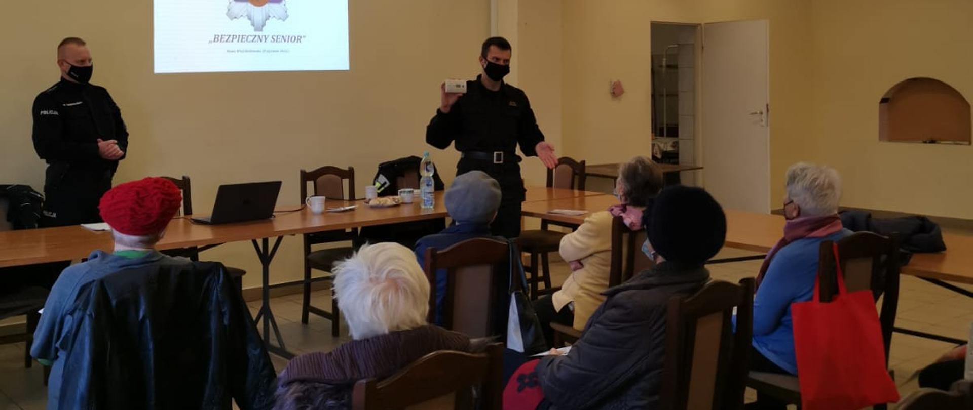 Spotkanie z seniorami w Nowej Wsi Królewskiej