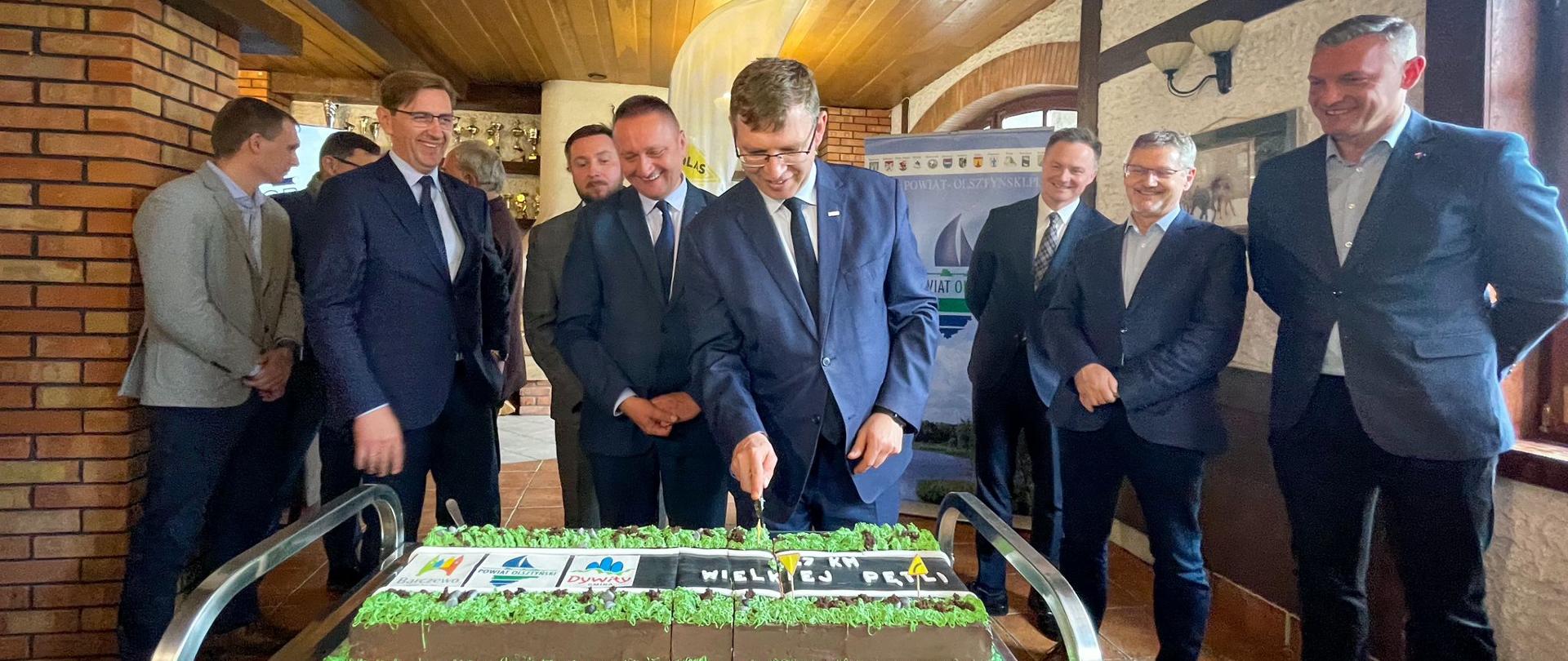 Otwarcie dróg w powiecie olsztyńskim