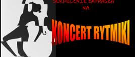 Zaproszenie na koncert rytmiki