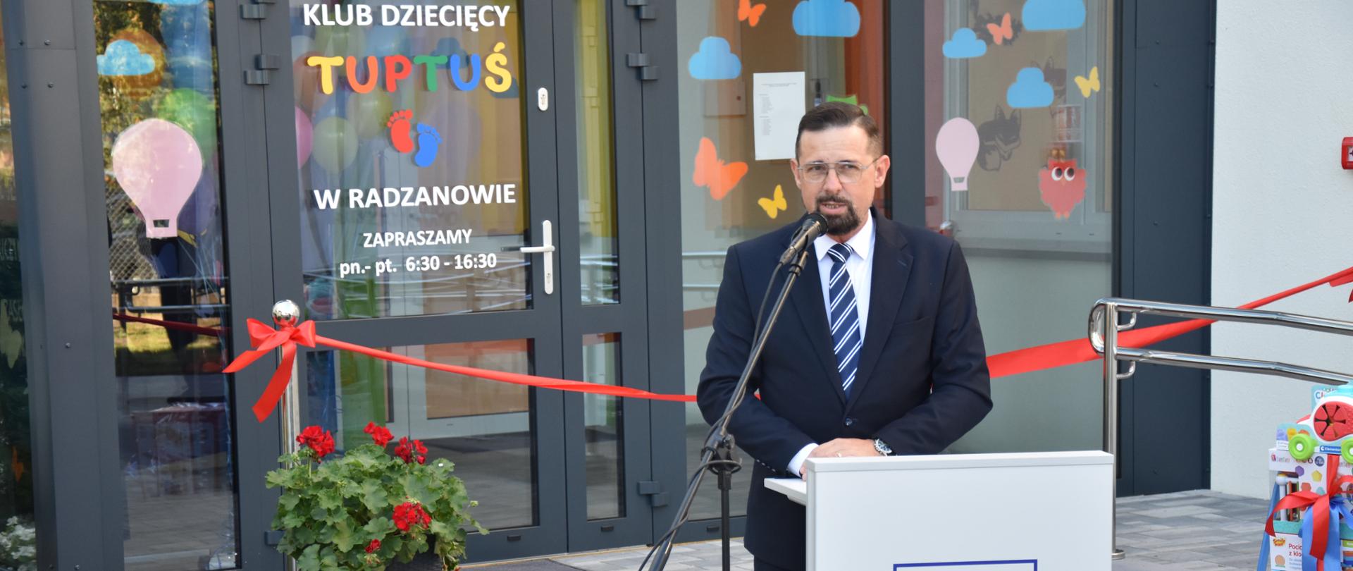 Otwarcie nowego Klubu Dziecięcego w Radzanowie 