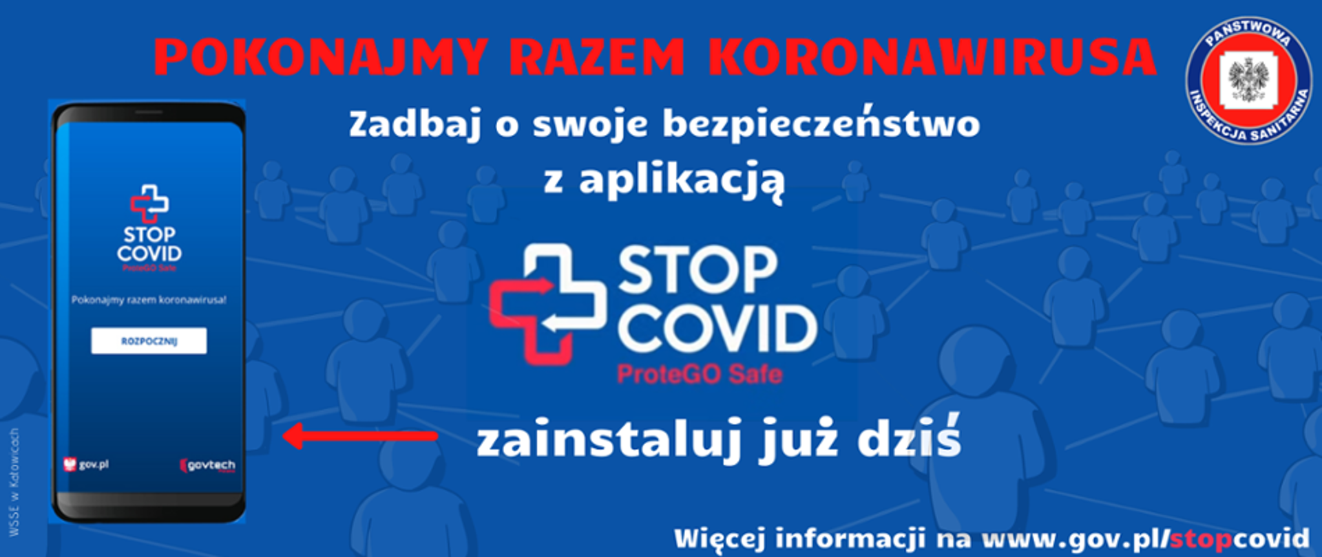 baner pokonajmy razem koronawirusa